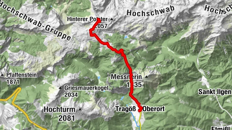Tragöß-Sonnschienhütte-Ebenstein-Sonnschienhütte