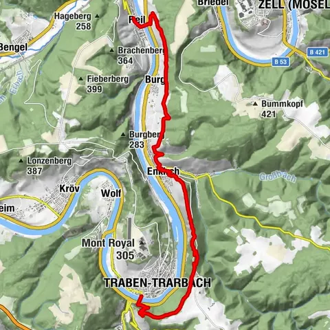 Moselsteig Etappe 13: Traben-Trarbach – Reil