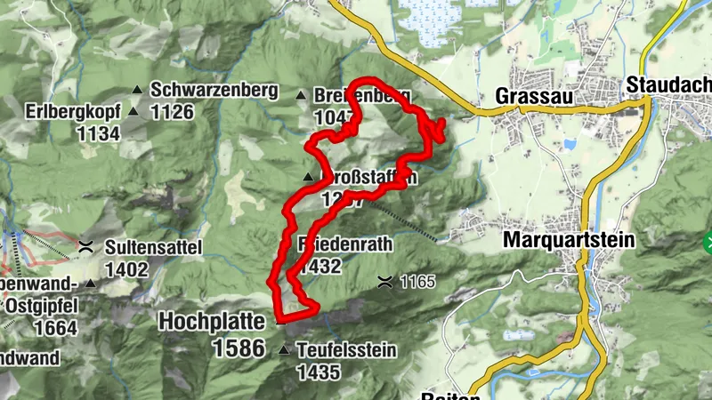 Von Strehtrumpf über Friedenrath zur Hochplatte