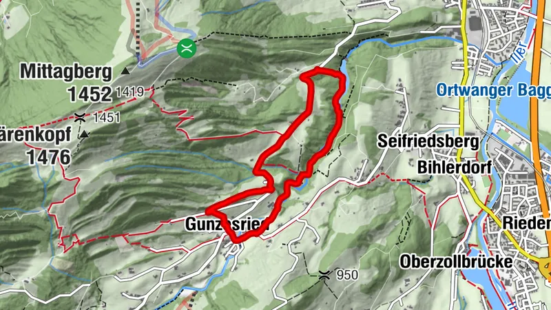 Gunzesrieder Ache Runde von Gunzesried
