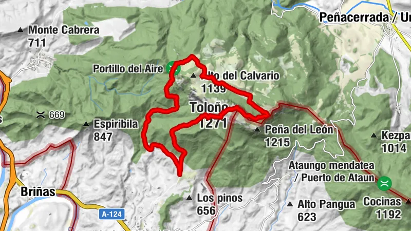 Route Circular San Gines - Toloño - San Gines ES