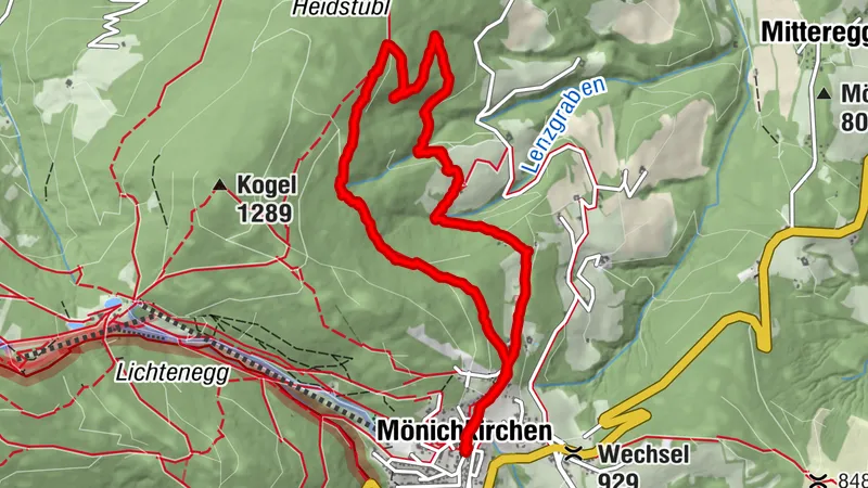 Mönichkirchen-Hubertuskapelle, Niederösterreich/Österreich