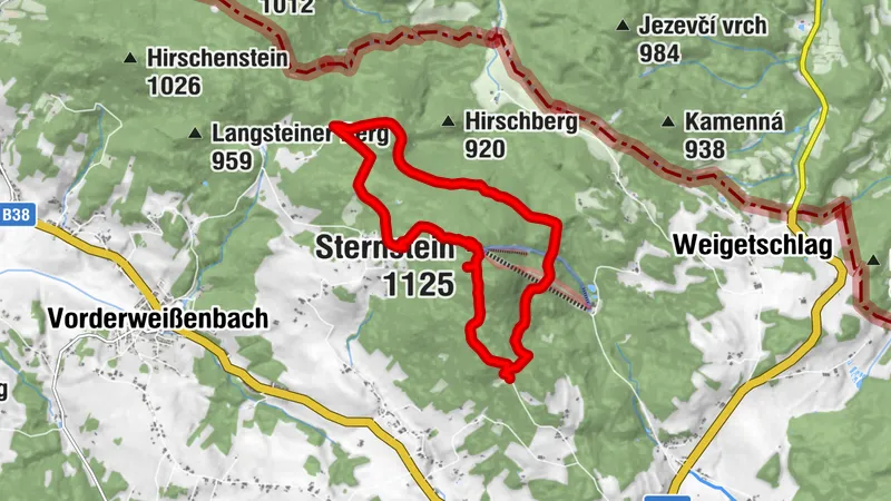 Rund um den Sternstein mit Warte