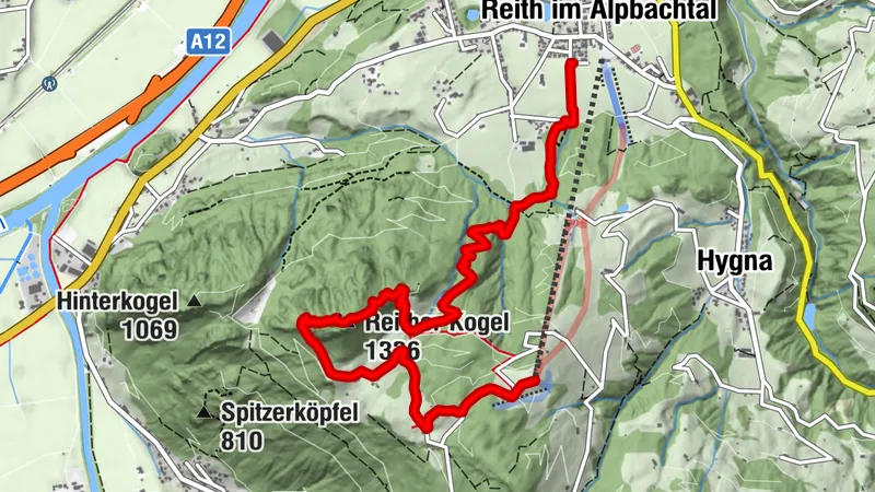 Gemeinde Bruck am Ziller - Spitzerköpfel - Reither Kogel - Gemeinde Reith im Alpbachtal