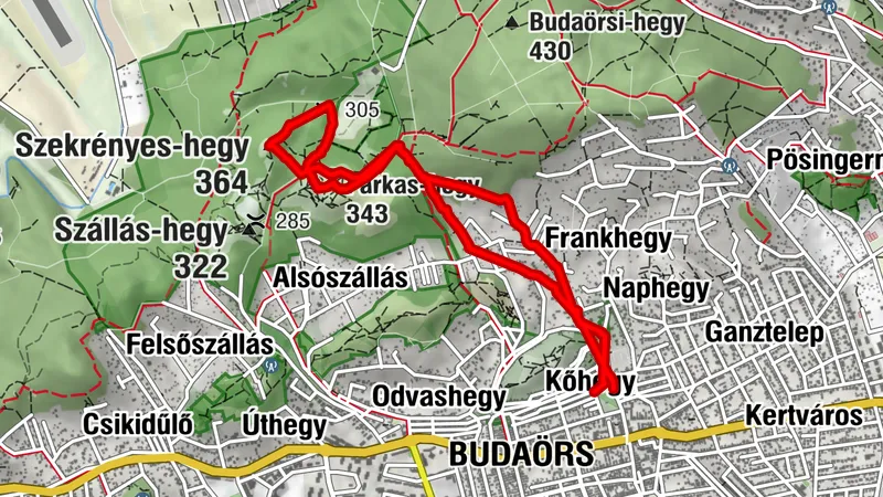 Farkas-hegy + Szekrényes-hegy