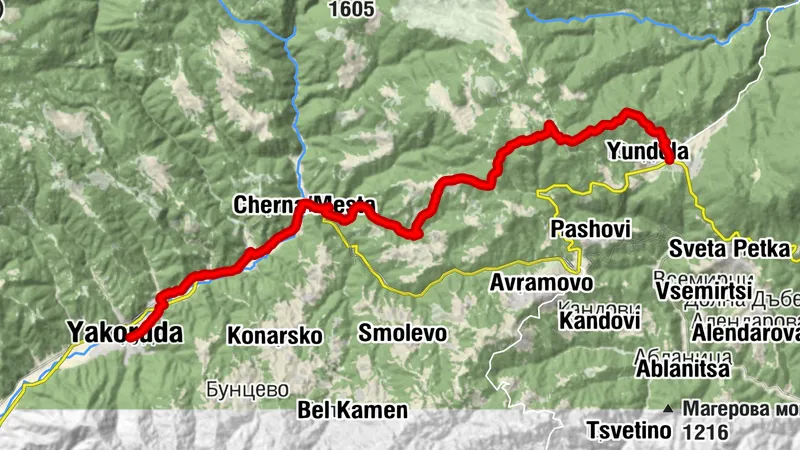ST510 Yakoruda – Yundola