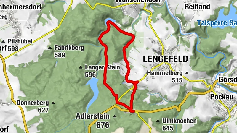 Auf den Spuren des Kalkabbaus - Stadt Lengefeld (Glück Auf! Bergbaugeschichte erwandern)