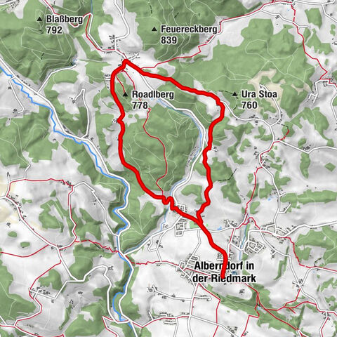 A3 Rundweg Alberndorf - Wintersdorf