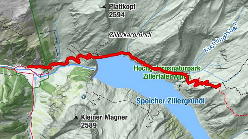 Mayrhofen - Plauener Hütte