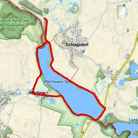 Rundweg Mechower See