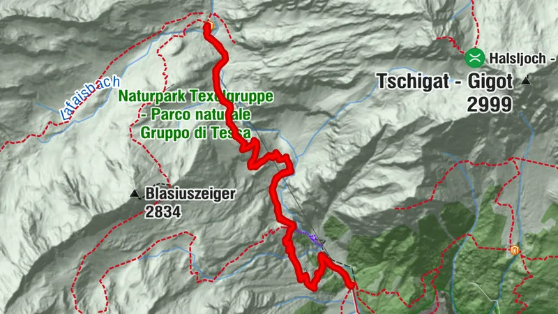 Rif. Nasereit - Lodnerhütte