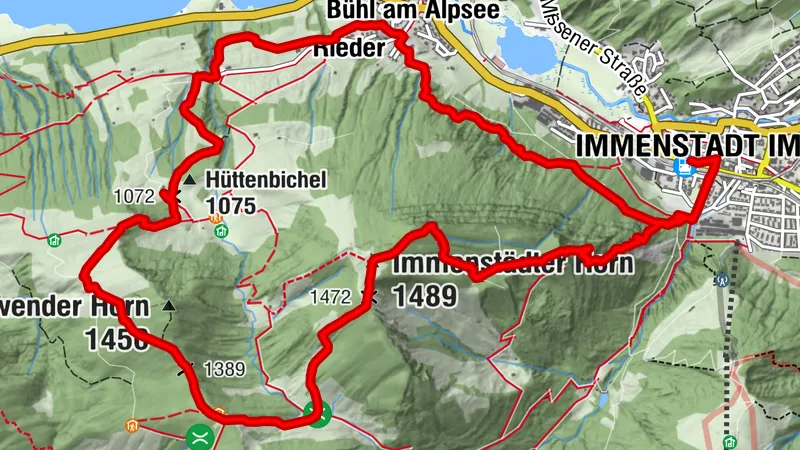 Immenstädter Gipfelrunde - Von der Kanzel aufs Horn