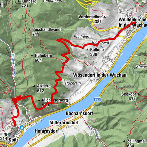 Welterbesteig Wachau 03: Weißenkirchen-Spitz