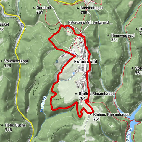 Panoramaring & NaturKunstBlicke - Frauenwald - Thüringer Wald
