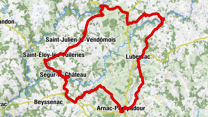 Beim Vorbeifahren an Ségur…