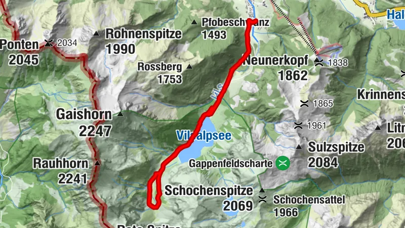Tannheim-Vilsalpsee-Wasserfall