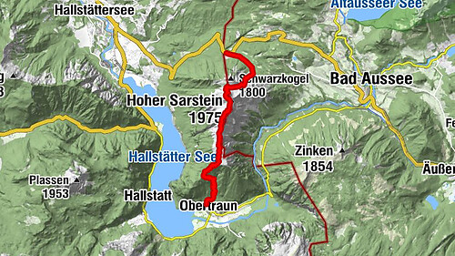 Bad Goisern: Pötschenhöhe – Sarstein - Obertraun