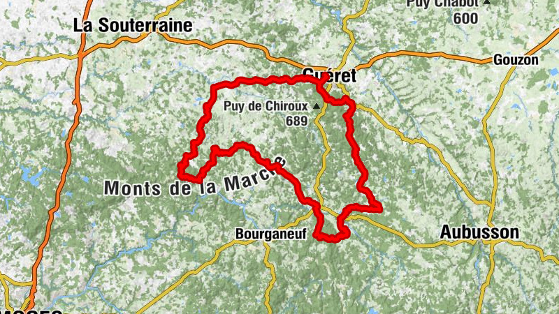 Saint-Goussaud - Croix de Courson