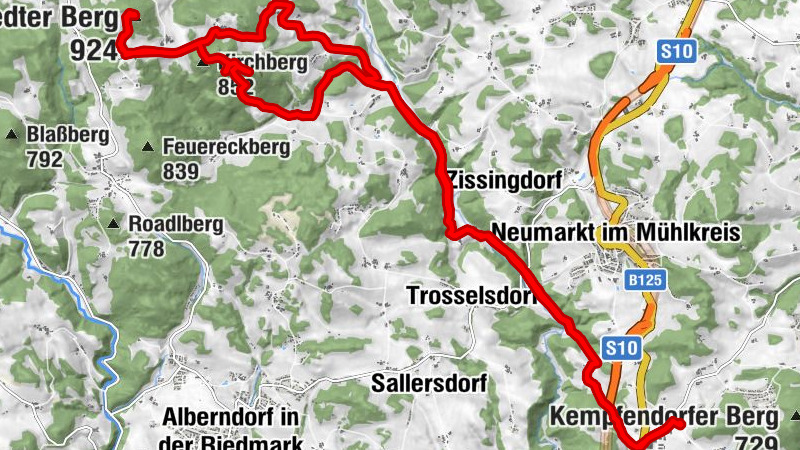 Neumarkt-Helmetzederberg-Kirchberg-Lamm-Neumarkt