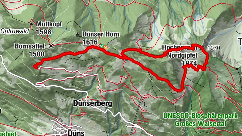 Grandiose Aussicht vom Hochgerach Vorarlberg/Österreich