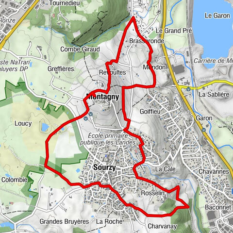Mountainbike-Strecke 230 - Die Altstadt