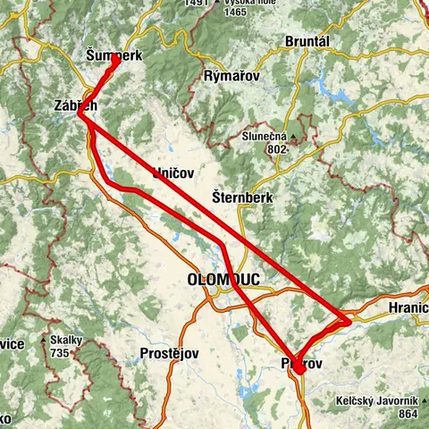 Šumperk, okres Šumperk/Czechia