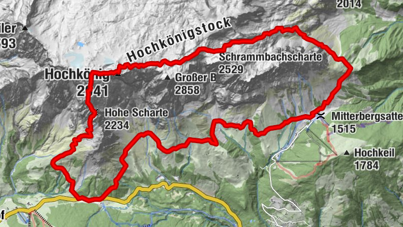 Königsjodler Klettersteig (C/D) Hochkönig