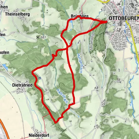 Auf dem Jakobs-Pilgerweg an den Schachenweiher
