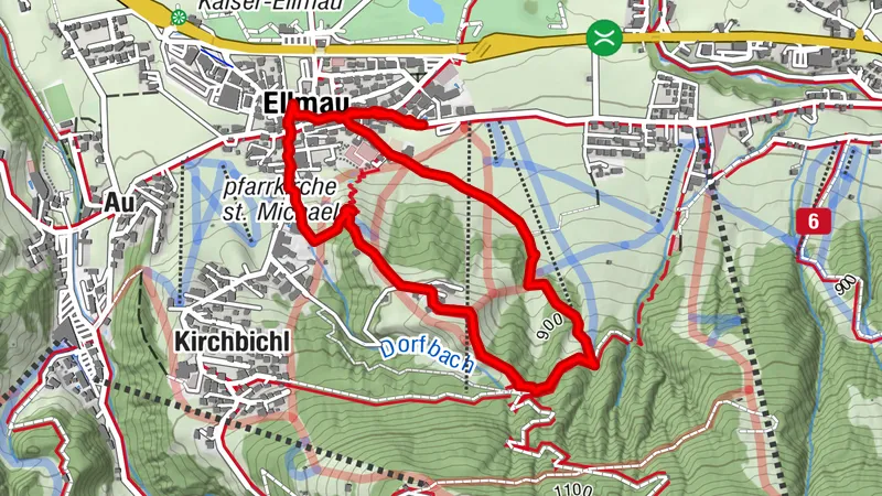 Ellmau - Kapellenweg