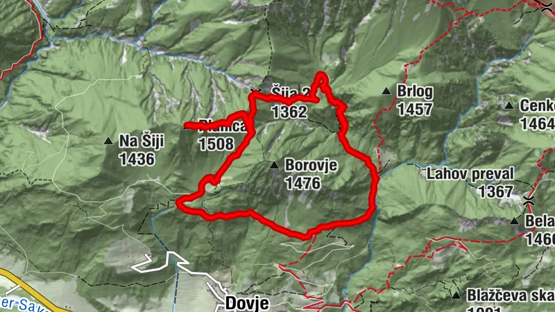 Soteska Kloma in Planica