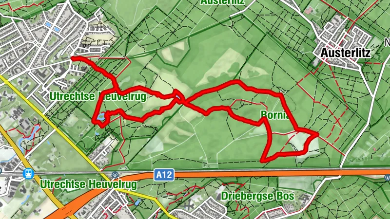Rondje Kerckebosch, Bornia & Heidestein
