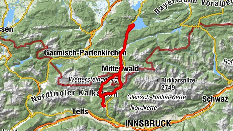 Rennrad-WALCHENSEERUNDE KLEIN_Ida