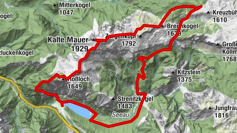 Hochblaser und Kalte Mauer Überschreitung (Hochschwab)