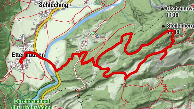 Tour zur Baumgartner Alm