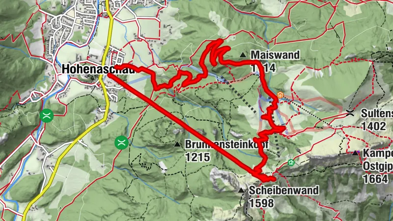 Tour zur Kampenwand