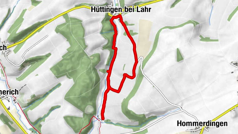 Schloß Kewenig - Hüttingen - und zurück