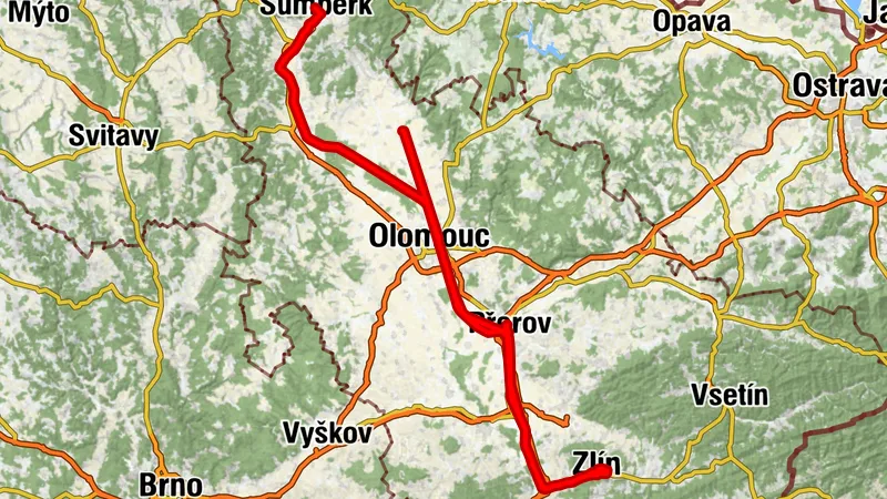 Šumperk, okres Šumperk/Czechia