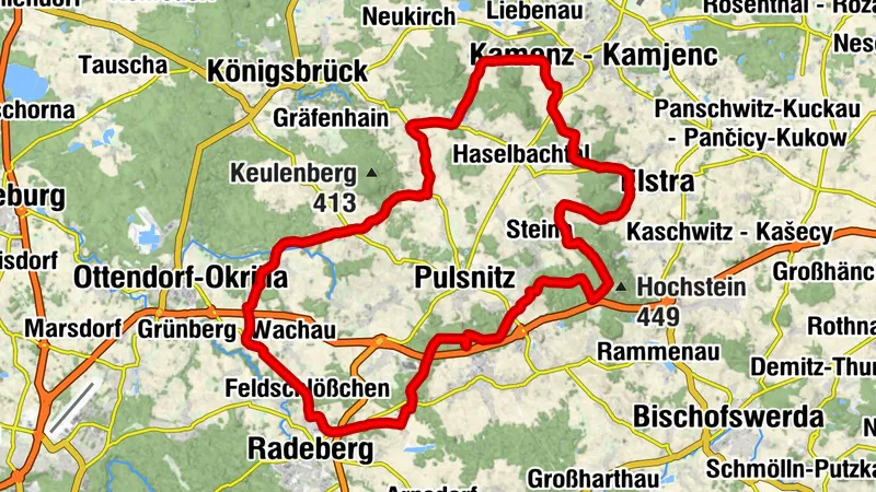 Berg- und Talroute