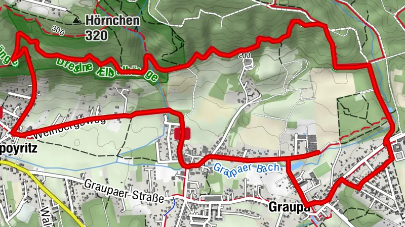 Rundwanderung mit Naturlehrpfad Graupa