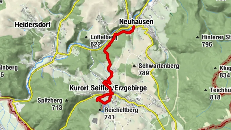 Blockline Etappe 12: Neuhausen » Seiffen