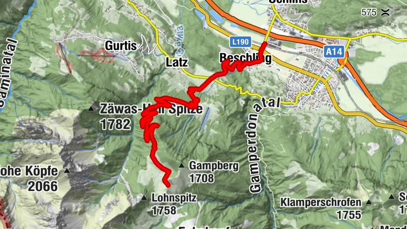 Schlins - Gamp