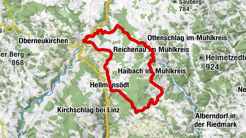 S14 Hellmonsödt-Sonnberg-Reichenau Runde