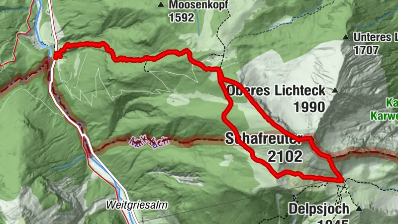 Rundtour auf den Schafreuter (2.102 m)