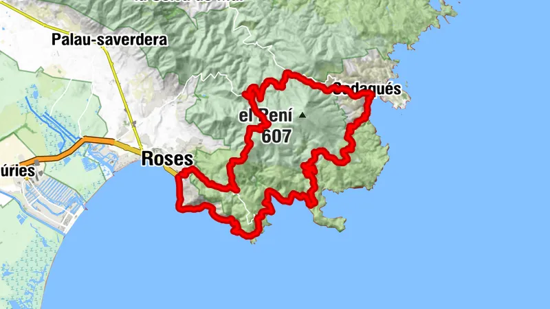 17 Roses Far Canyelles-Petites Lledó Montjoi Canadell Manyana Cadaqués Camí-de-l'aigua Perafita Pla-d'en-Caussa Fràgam Mas-Marès