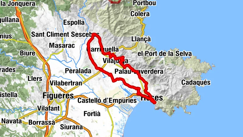 17 Roses Palau-Saverdera Pau Vilajuïga Can-Julio Veïnat-de-Dalt Garriguella Delfià Marzà Pedret Vilaüt Ciutadella