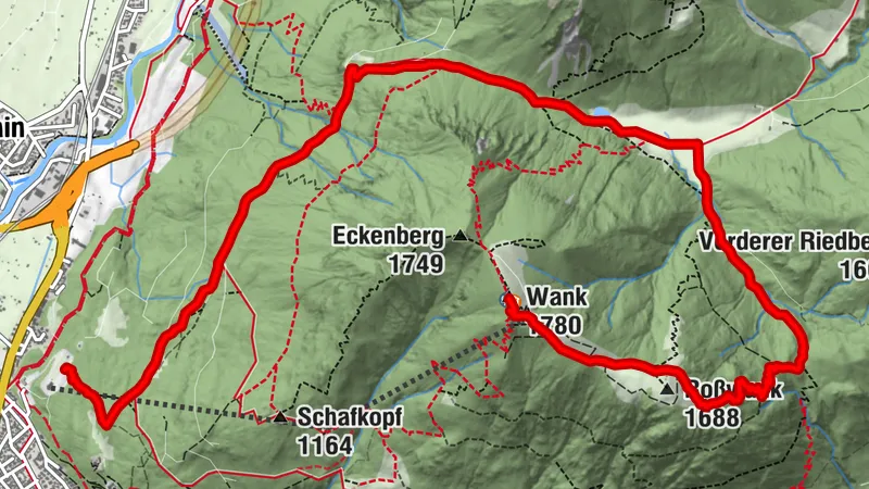 Über die Esterbergalm auf den Panoramaberg Wank