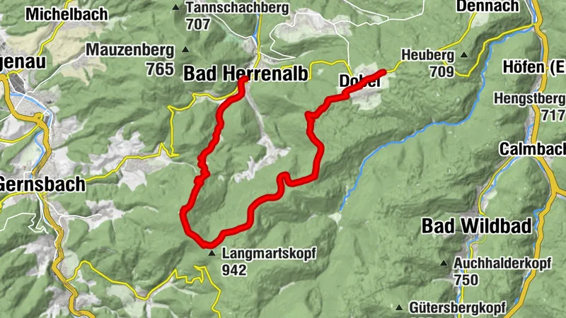Trekking Schwarzwald Bad Herrenalb - Camp Sonneninsel Dobel