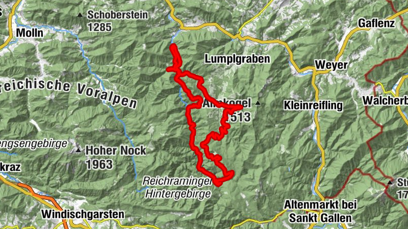 Reichraminger Hintergebirge und Anlaufalm