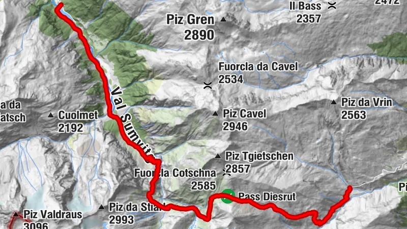 2-Tages-Wanderung Greina Hochebene