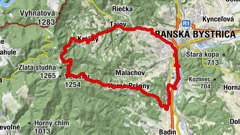 B. Bystrica - H. Pršany - Králiky